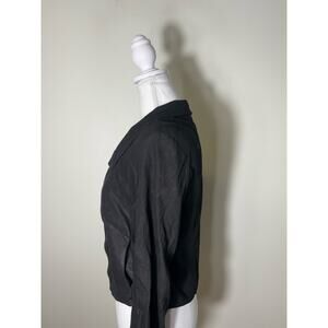 Heather Black Lambskin Moto Jacket Fits like a s/m